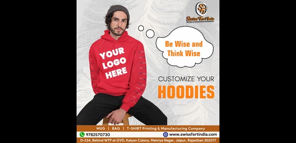 Best Custom Hoodies Printing in Jaipur